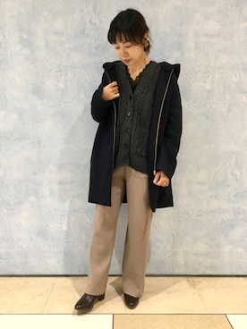 noriさん（レディース・155cm）の冬コーディネート