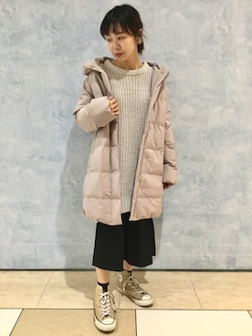 noriさん（レディース・155cm）の冬コーディネート