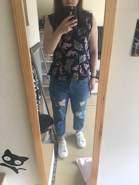 「ERA（エラ）のアイテム」を使った、JWeiさん（レディース・158cm）の秋コーディネート