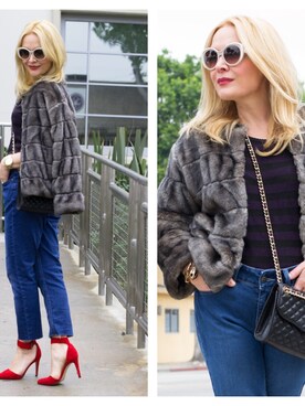 「sonia rykiel」｜Zia Domicさん（レディース）の冬コーディネート