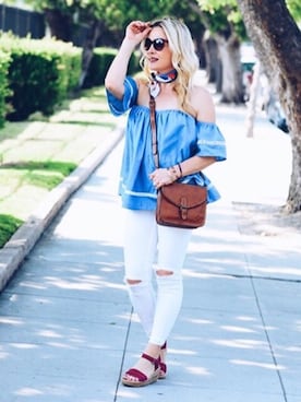 「shein」｜Zia Domicさん（レディース）の春コーディネート