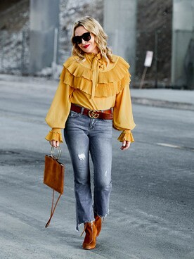 「fall style」｜Zia Domicさん（レディース・165cm）の秋コーディネート