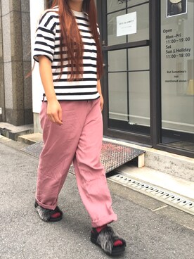 「ボーター」｜ミニ☆チヨさん（レディース・146cm）の秋コーディネート