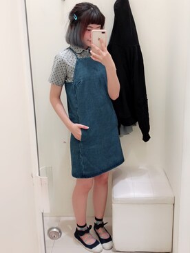 「Dita（ディータ）のアイテム（モッズコート）」を使った、dolla さん（レディース・160cm）の秋コーディネート