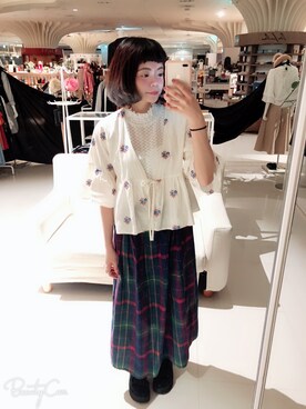 「Dita（ディータ）のアイテム（トップス）」を使った、dolla さん（レディース・160cm）の秋コーディネート