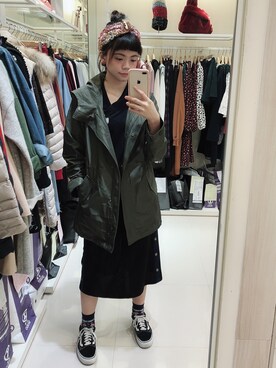 「Dita（ディータ）のアイテム（ジャケット/アウター）」を使った、dolla さん（レディース・160cm）の秋コーディネート