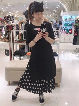 「Dita（ディータ）のアイテム（ワンピース/ドレス）」を使った、dolla さん（レディース・160cm）の秋コーディネート