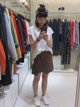 「Dita（ディータ）のアイテム（トップス）」を使った、dolla さん（レディース・160cm）の秋コーディネート