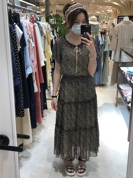 「Dita（ディータ）のアイテム（スカート）」を使った、dolla さん（レディース・160cm）の春コーディネート