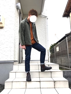 「606」｜のすけさん（メンズ・174cm）の冬コーディネート