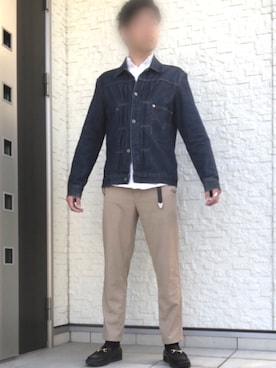 のすけさん（メンズ・174cm）の春コーディネート