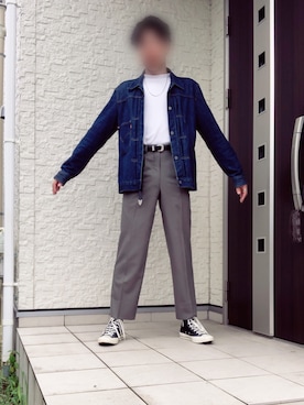 「chacktaylor」｜「アイテム（ジャケット/アウター）」を使った、のすけさん（メンズ・175cm）の夏コーディネート