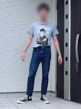 「70's」｜「アイテム（その他）」を使った、のすけさん（メンズ・174cm）の秋コーディネート