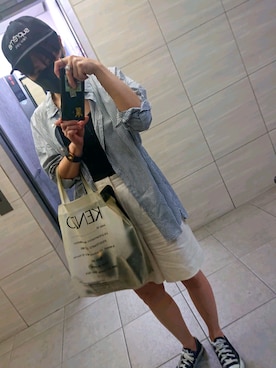 「ケンゾー(KENZO)」｜やましーさん（レディース・158cm）の夏コーディネート