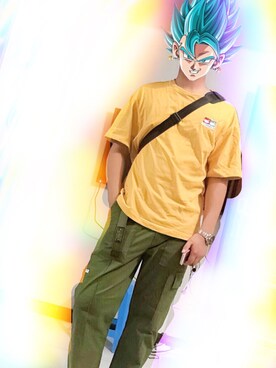 「g（ジー）のアイテム」を使った、-完美失控さん（メンズ・181cm）の秋コーディネート