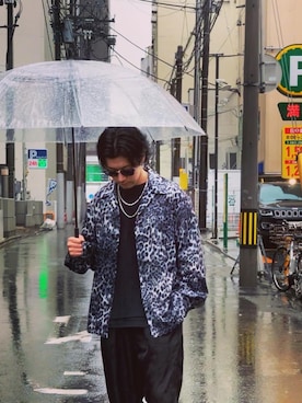 「STRANGE TRIP（ストレンジトリップ）のアイテム」を使った、yutoさん（メンズ・172cm）の春コーディネート
