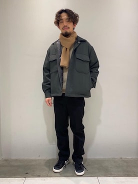 冨田　剛史さん（メンズ・165cm）の冬コーディネート