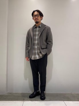 冨田　剛史さん（メンズ・165cm）の冬コーディネート
