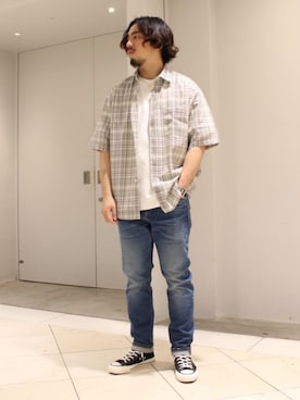 冨田　剛史さん（メンズ・165cm）の春コーディネート