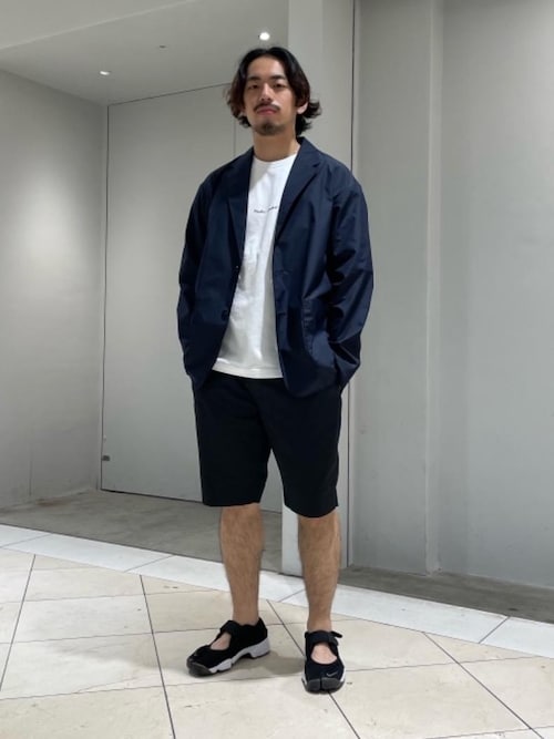冨田 剛史 ビューティ ユース ユナイテッドアローズ なんば店 Beauty Youth United Arrowsのテーラードジャケットを使ったコーディネート Wear