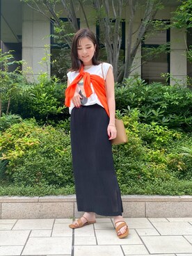 tsukaさん（レディース・155cm）の夏コーディネート