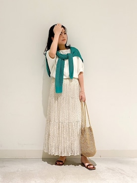 tsukaさん（レディース・155cm）の夏コーディネート