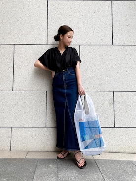 tsukaさん（レディース・155cm）の夏コーディネート