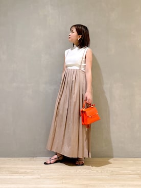 tsukaさん（レディース・155cm）の夏コーディネート