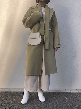 「Lavish Gate（ラヴィッシュゲート）のアイテム（ジャケット/アウター）」を使った、Lavish Gate Staffさん（レディース・164cm）の冬コーディネート