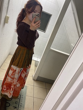 「Grimoire（グリモワール）のアイテム」を使った、koyoriさん（レディース・154cm）の冬コーディネート