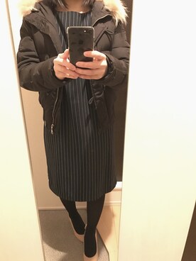 絹さん（レディース・150cm）の冬コーディネート