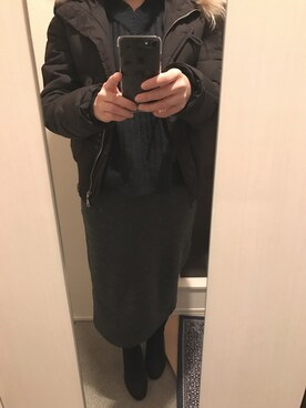 「職場」｜絹さん（レディース・150cm）の冬コーディネート