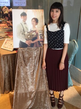 鐘偉可さんのコーディネート