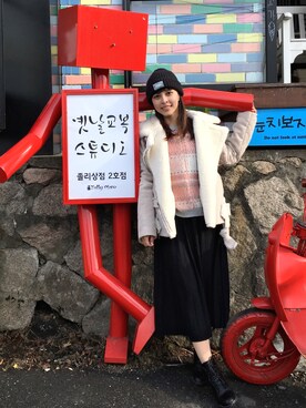 鐘偉可さんのコーディネート