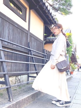 ぱんさん（レディース・154cm）の秋コーディネート