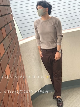 のぼのぼ/500まで相互フォローさん(メンズ・165cm)の夏コーディネート