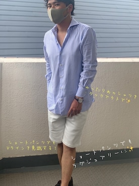 「jiggys shop（ジギーズショップ）のアイテム」を使った、のぼのぼ/500まで相互フォローさん（メンズ・165cm・20代）の夏コーディネート