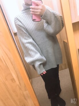 瑞季さん(レディース・148cm)の冬コーディネート