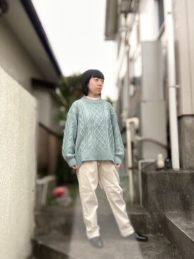 瑞季さん（レディース・148cm）の冬コーディネート