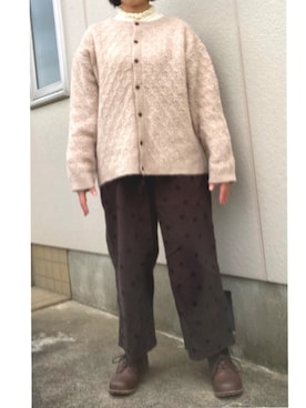 瑞季さん（レディース・148cm）の冬コーディネート