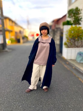 瑞季さん（レディース・148cm）の冬コーディネート