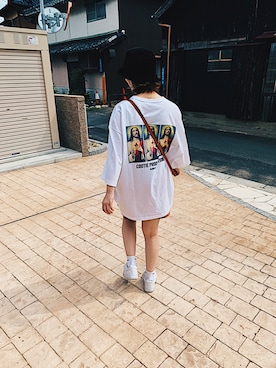 「airforce1」｜「アイテム（帽子）」を使った、mil8703さん（レディース・162cm）の秋コーディネート