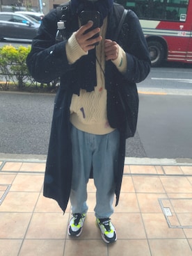 「ADER error（アーダーエラー）のアイテム（シューズ）」を使った、Yukisnさん（メンズ・174cm）の春コーディネート