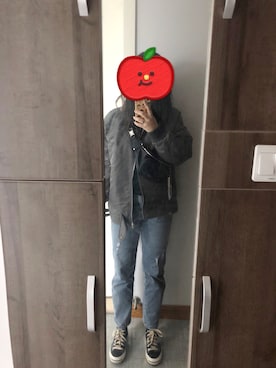「PULL&BEAR（プルアンドベア）のアイテム（バッグ）」を使った、JANS_Jさん（レディース・161cm）の秋コーディネート