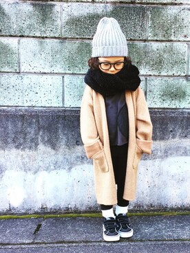 「5歳」｜「アイテム（福袋/福箱）」を使った、　　　toui'さん（キッズ・110cm）の冬コーディネート