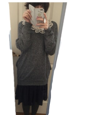 「Magender（マジェンダ）のアイテム」を使った、ひぃさん（レディース・158cm）の冬コーディネート