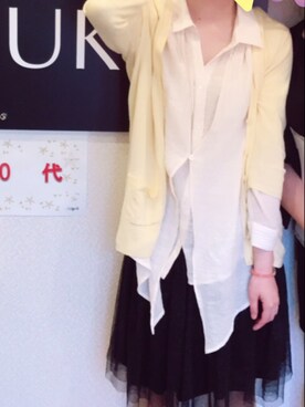 「Dip Drops（Dip Drops）のアイテム」を使った、ひぃさん（レディース・158cm）の夏コーディネート