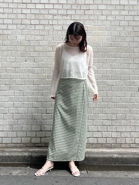 Miyukiさん(レディース・158cm)の夏コーディネート