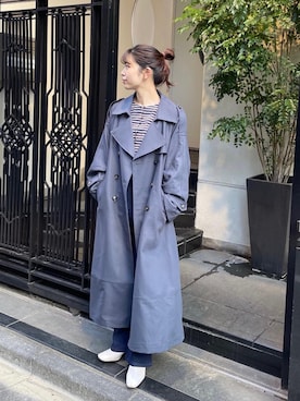 「ぶるー」｜Miyukiさん（レディース・158cm）の冬コーディネート
