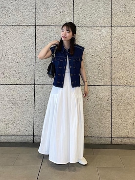 「でにむ」｜「アイテム（キャミソール）」を使った、Miyukiさん（レディース・158cm）の夏コーディネート